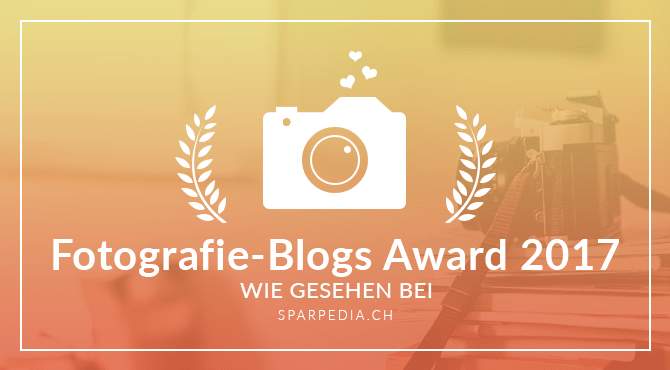 Banner für Fotografie-Blogs Award