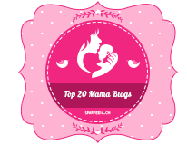 Banner für Top 20 Mama Blogs 2018
