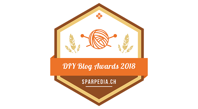 Banner für DIY Blog Preis 2018