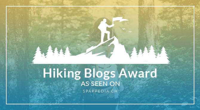 Banners For Hiking blogs Award